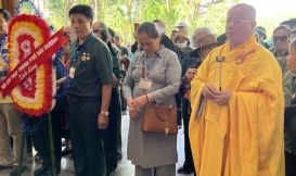 Chủ trì khoá lễ cầu siêu trên 4000 liệt sĩ là cựu thanh niên xung phong hi sinh tại ngã ba đồng Lộc